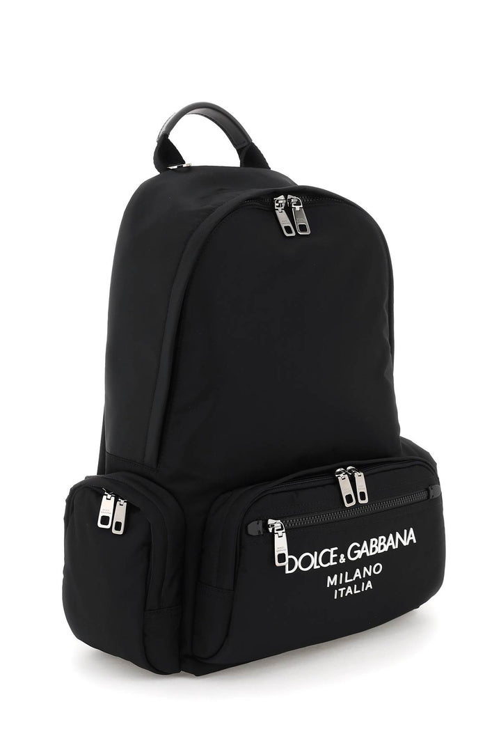 Dolce & gabbana nylon backpack with logo-2