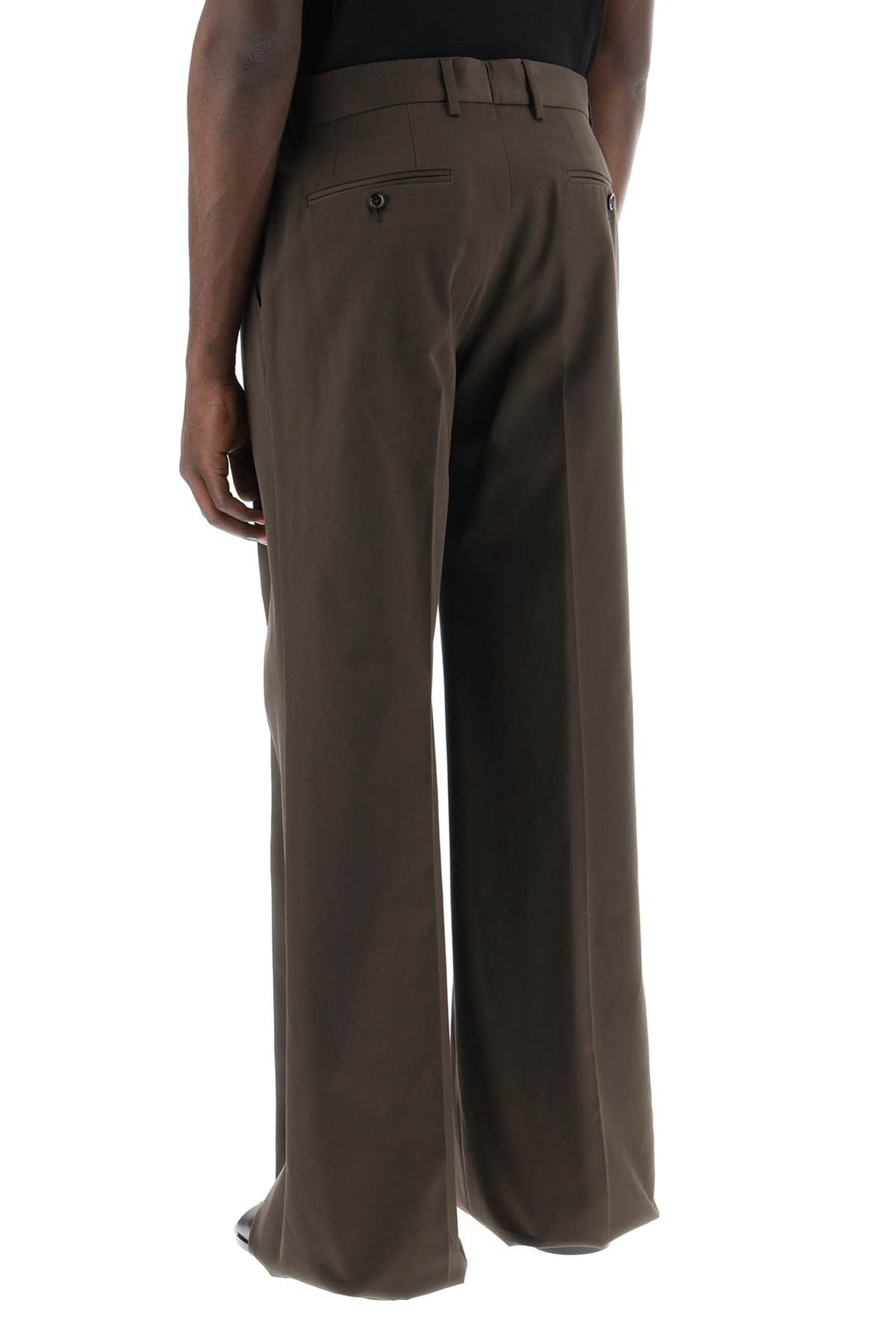 Dolce & gabbana tailored cotton trousers for men-2