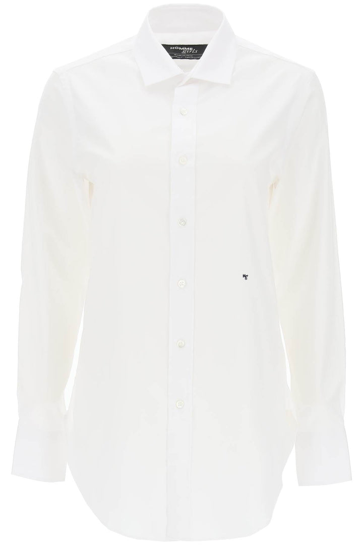 Homme girls cotton twill shirt-0