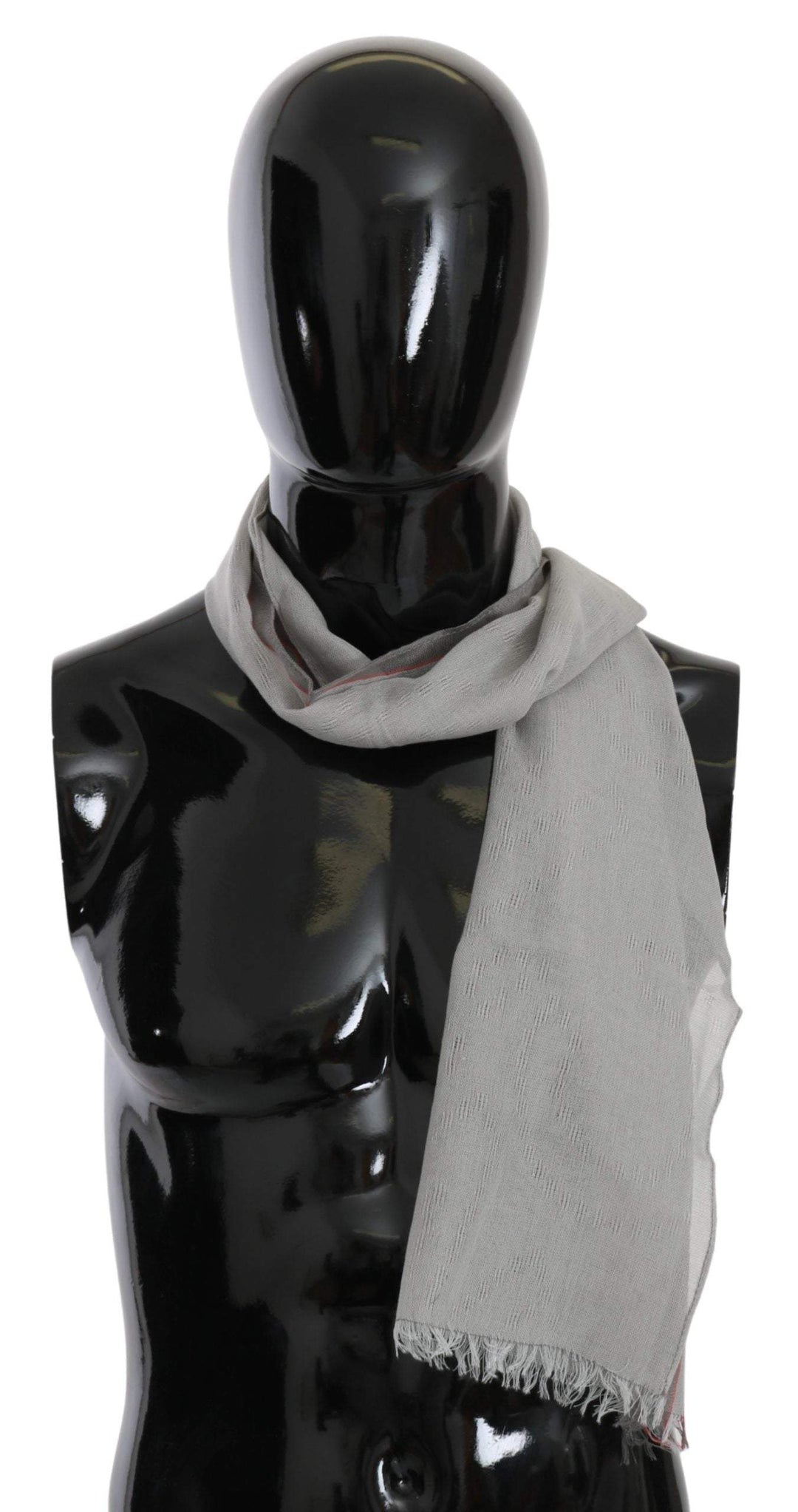 COSTUME NATIONAL C’N’C   Fringe Neck Wrap Cotton Scarf #men, Accessories - New Arrivals, Catch, Costume National, feed-agegroup-adult, feed-color-gray, feed-gender-male, feed-size-OS, Gender_Men, Gray, Kogan, Scarves - Men - Accessories at SEYMAYKA