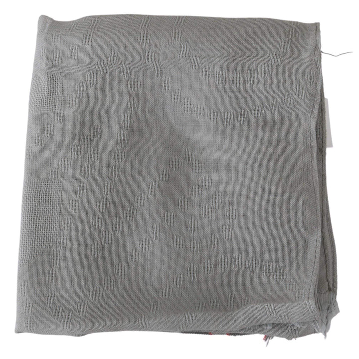 COSTUME NATIONAL C’N’C   Fringe Neck Wrap Cotton Scarf #men, Accessories - New Arrivals, Catch, Costume National, feed-agegroup-adult, feed-color-gray, feed-gender-male, feed-size-OS, Gender_Men, Gray, Kogan, Scarves - Men - Accessories at SEYMAYKA