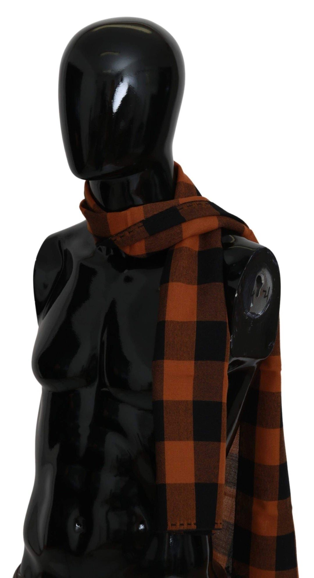 COSTUME NATIONAL C’N’C   Check Neck Wrap Shawl Scarf #men, Accessories - New Arrivals, Catch, Costume National, feed-agegroup-adult, feed-color-orange, feed-gender-male, feed-size-OS, Gender_Men, Kogan, Orange, Scarves - Men - Accessories at SEYMAYKA