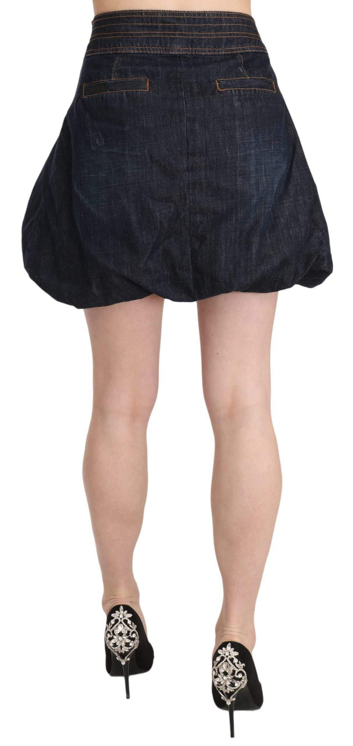 Exte   Cotton Stretch A-line Mini Skirt #women, Blue, Catch, Exte, feed-agegroup-adult, feed-color-blue, feed-gender-female, feed-size-IT42|M, Gender_Women, IT42|M, Kogan, Skirts - Women - Clothing, Women - New Arrivals at SEYMAYKA