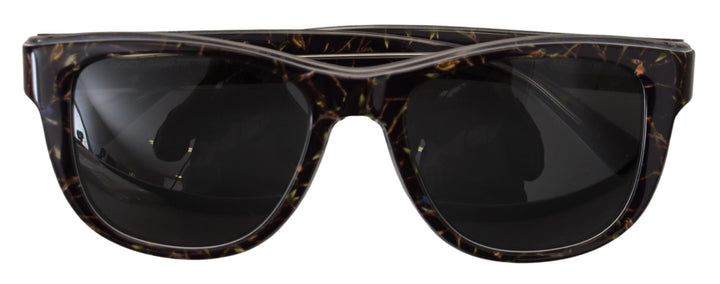 Dolce & Gabbana Black Bird Square Full Rim Acetate DG4284 Sunglasses