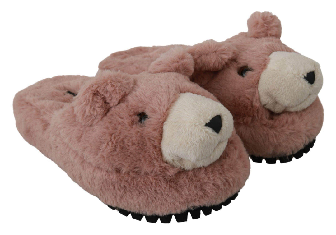 Dolce & Gabbana Pink Bear House Slippers Sandals Shoes #women, Brand_Dolce & Gabbana, Catch, Category_Shoes, Dolce & Gabbana, EU35/US4.5, EU36/US5.5, feed-agegroup-adult, feed-color-pink, feed-gender-female, feed-size-US4.5, Flat Shoes - Women - Shoes, Gender_Women, Kogan, Pink, Shoes - New Arrivals at SEYMAYKA