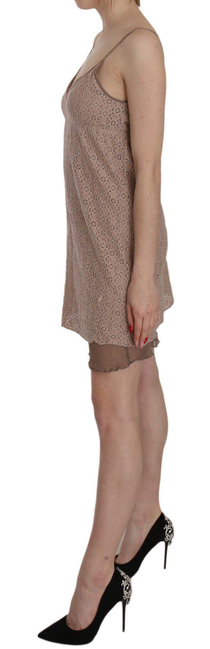 PINK MEMORIES   Spaghetti Strap A-line Mini Cotton Dress #women, Beige, Catch, Clothing_Dress, Dresses - Women - Clothing, feed-agegroup-adult, feed-color-beige, feed-color-pink, feed-gender-female, feed-size-IT40|S, feed-size-IT44|L, feed-size-IT46|XL, Gender_Women, IT40|S, IT44|L, IT46|XL, Kogan, PINK MEMORIES, Women - New Arrivals at SEYMAYKA