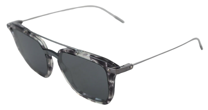 Dolce & Gabbana Gray DG4327-B Gray Frame Metal Gray Lenses Sunglasses