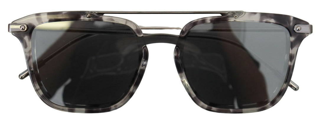 Dolce & Gabbana Gray DG4327-B Gray Frame Metal Gray Lenses Sunglasses