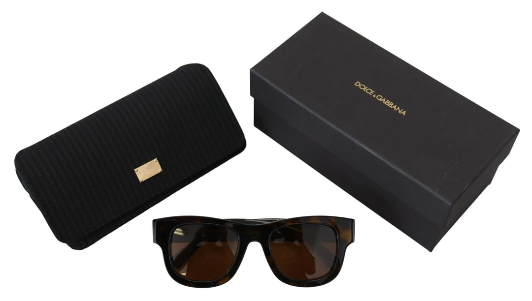 Dolce & Gabbana Brown DG4379-F Gradient Lenses Sunglasses