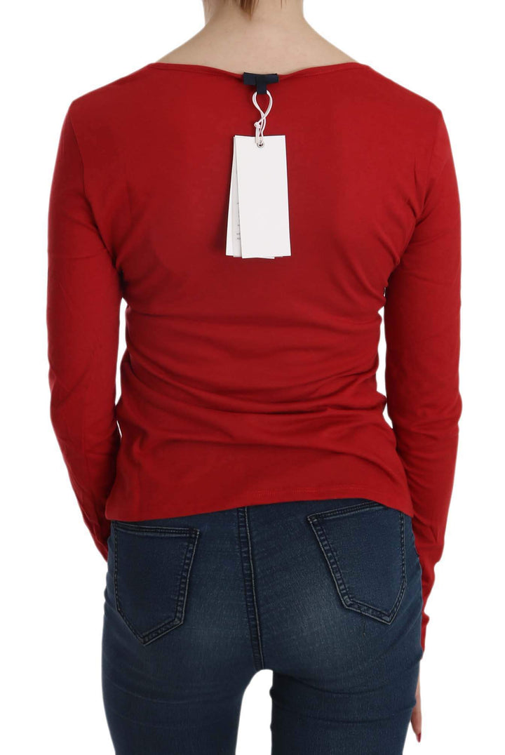 Exte  Crystal Embellished Long Sleeve Blouse #women, Catch, Exte, feed-agegroup-adult, feed-color-red, feed-gender-female, feed-size-IT38|XS, feed-size-IT40|S, feed-size-IT44|L, feed-size-IT46|XL, Gender_Women, IT38|XS, IT40|S, IT42|M, IT44|L, IT46|XL, Kogan, Red, Tops & T-Shirts - Women - Clothing, Women - New Arrivals at SEYMAYKA