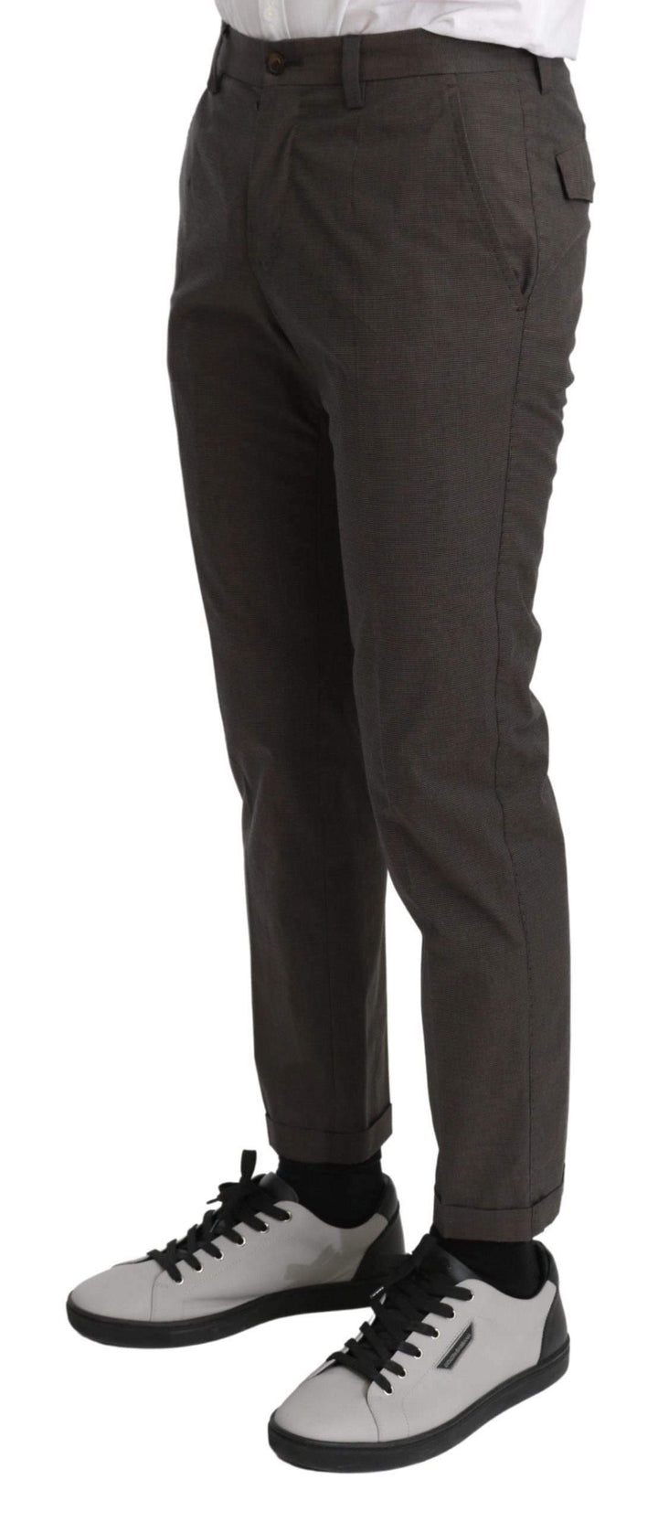 Dolce & Gabbana Brown Casual Mens Trouser 100% Cotton Pants #men, Brand_Dolce & Gabbana, Brown, Catch, Dolce & Gabbana, feed-agegroup-adult, feed-color-brown, feed-gender-male, feed-size-IT44 | XS, feed-size-IT46 | S, feed-size-IT50 | L, Gender_Men, IT44 | XS, IT46 | S, IT50 | L, Jeans & Pants - Men - Clothing, Kogan, Men - New Arrivals at SEYMAYKA