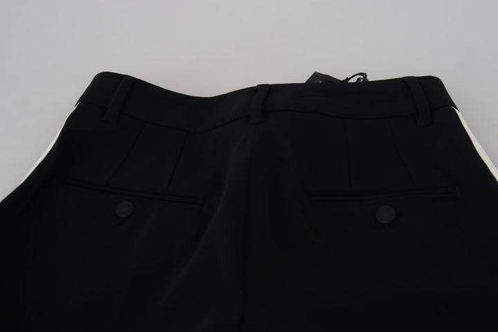 Dolce & Gabbana Black High Waist  Pants