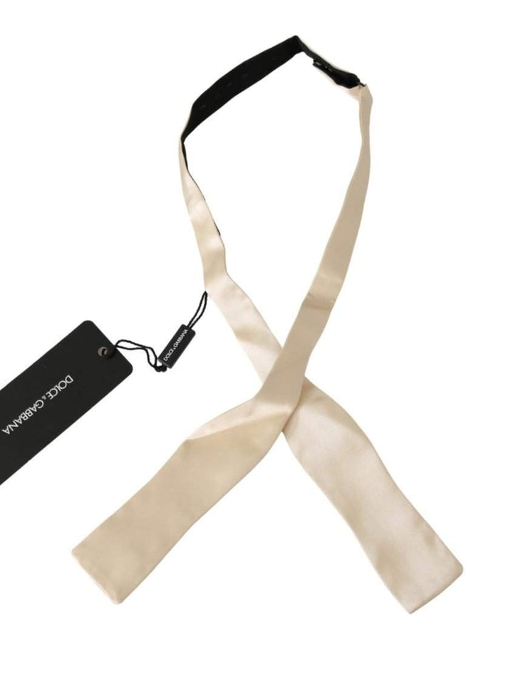 Dolce & Gabbana  Beige Slim Skinny Men Necktie 100% Silk Tie #men, Accessories - New Arrivals, Beige, Brand_Dolce & Gabbana, Catch, Dolce & Gabbana, feed-agegroup-adult, feed-color-beige, feed-gender-male, feed-size-OS, Gender_Men, Kogan, Ties & Bowties - Men - Accessories at SEYMAYKA