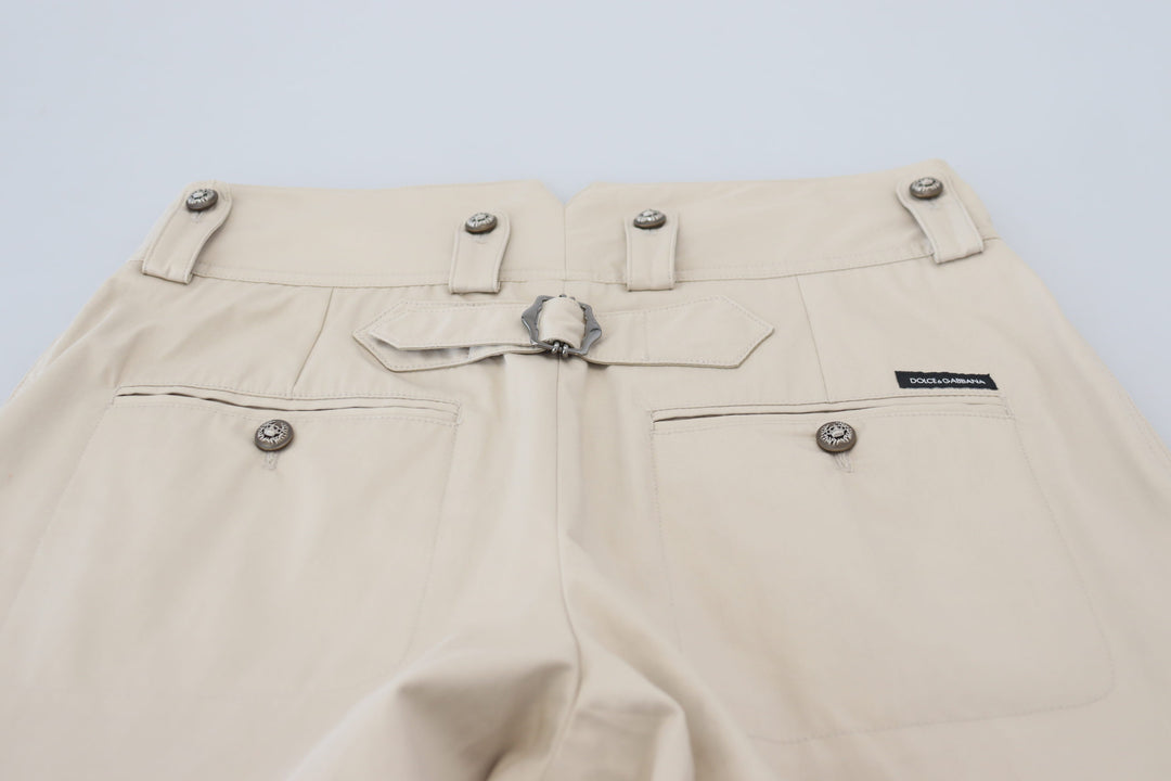 Dolce & Gabbana Beige Cotton  Cargo Pants