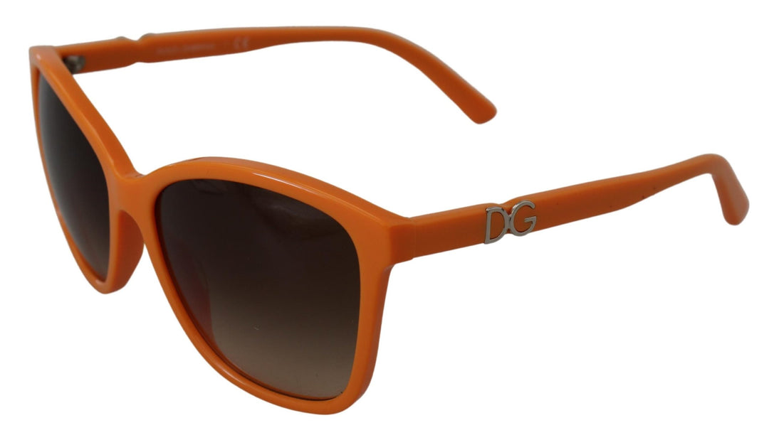 Dolce & Gabbana Orange Acetate Frame Round Shades DG4170PM Sunglasses