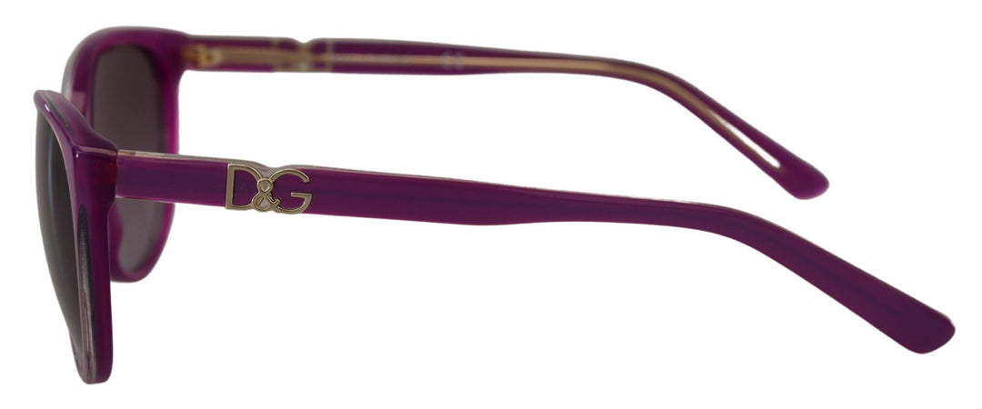 Dolce & Gabbana Purple Acetate Frame Round Shades DG4171P Sunglasses