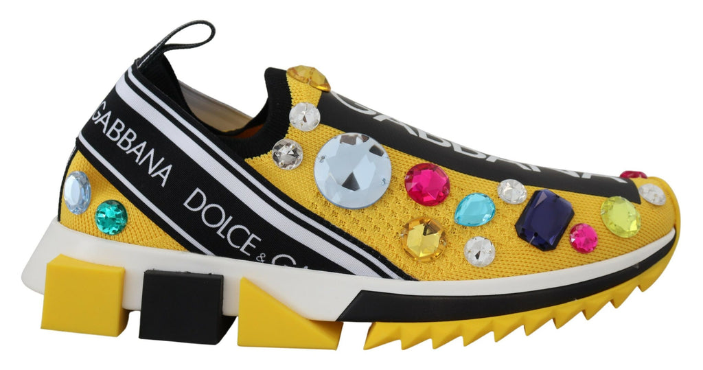 Dolce and gabbana shop sorrento sneakers yellow