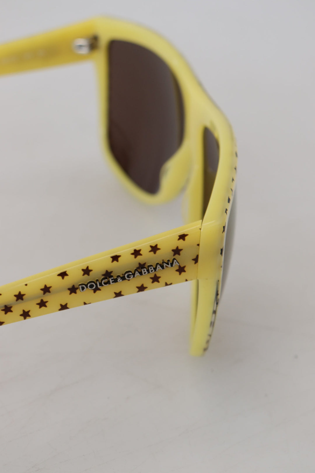 Dolce & Gabbana Yellow Stars Acetate Square Shades DG4125 Sunglasses