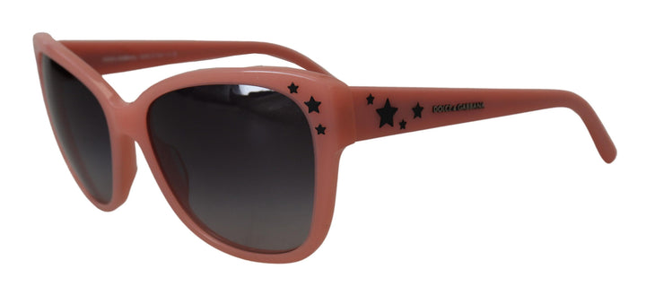 Dolce & Gabbana Pink Acetate Frame Stars Embellisht DG4124 Sunglasses