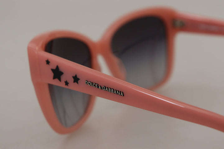 Dolce & Gabbana Pink Acetate Frame Stars Embellisht DG4124 Sunglasses