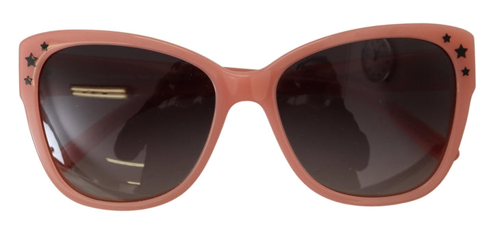 Dolce & Gabbana Pink Acetate Frame Stars Embellisht DG4124 Sunglasses