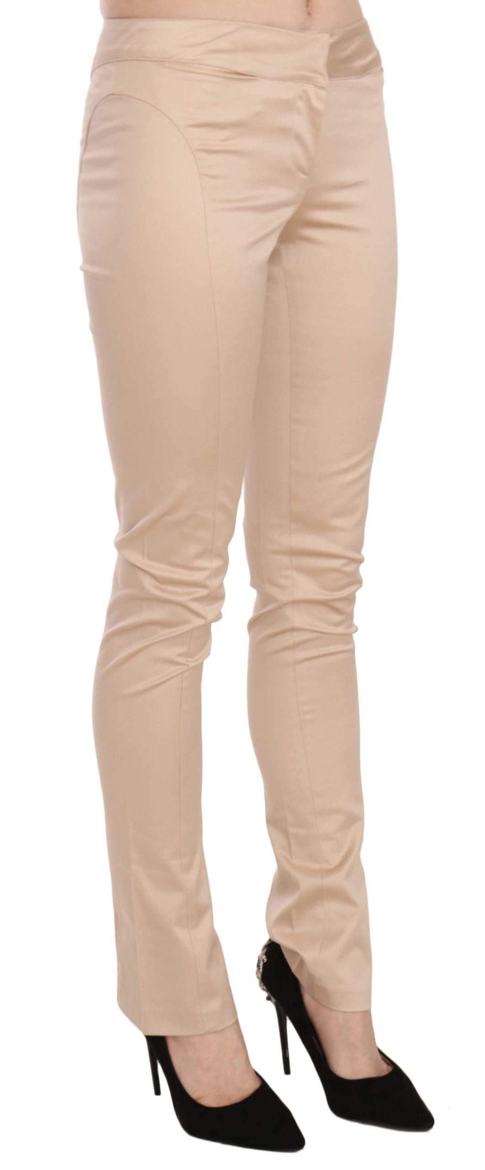 Just Cavalli Cream Low Waist Skinny Formal Trousers Pants #women, Catch, Cream, feed-agegroup-adult, feed-color-cream, feed-gender-female, feed-size-IT38|XS, feed-size-IT40|S, feed-size-IT42|M, Gender_Women, IT38|XS, IT40|S, IT42|M, Jeans & Pants - Women - Clothing, Just Cavalli, Kogan, Women - New Arrivals at SEYMAYKA