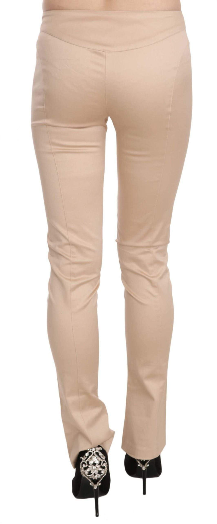 Just Cavalli Cream Low Waist Skinny Formal Trousers Pants #women, Catch, Cream, feed-agegroup-adult, feed-color-cream, feed-gender-female, feed-size-IT38|XS, feed-size-IT40|S, feed-size-IT42|M, Gender_Women, IT38|XS, IT40|S, IT42|M, Jeans & Pants - Women - Clothing, Just Cavalli, Kogan, Women - New Arrivals at SEYMAYKA