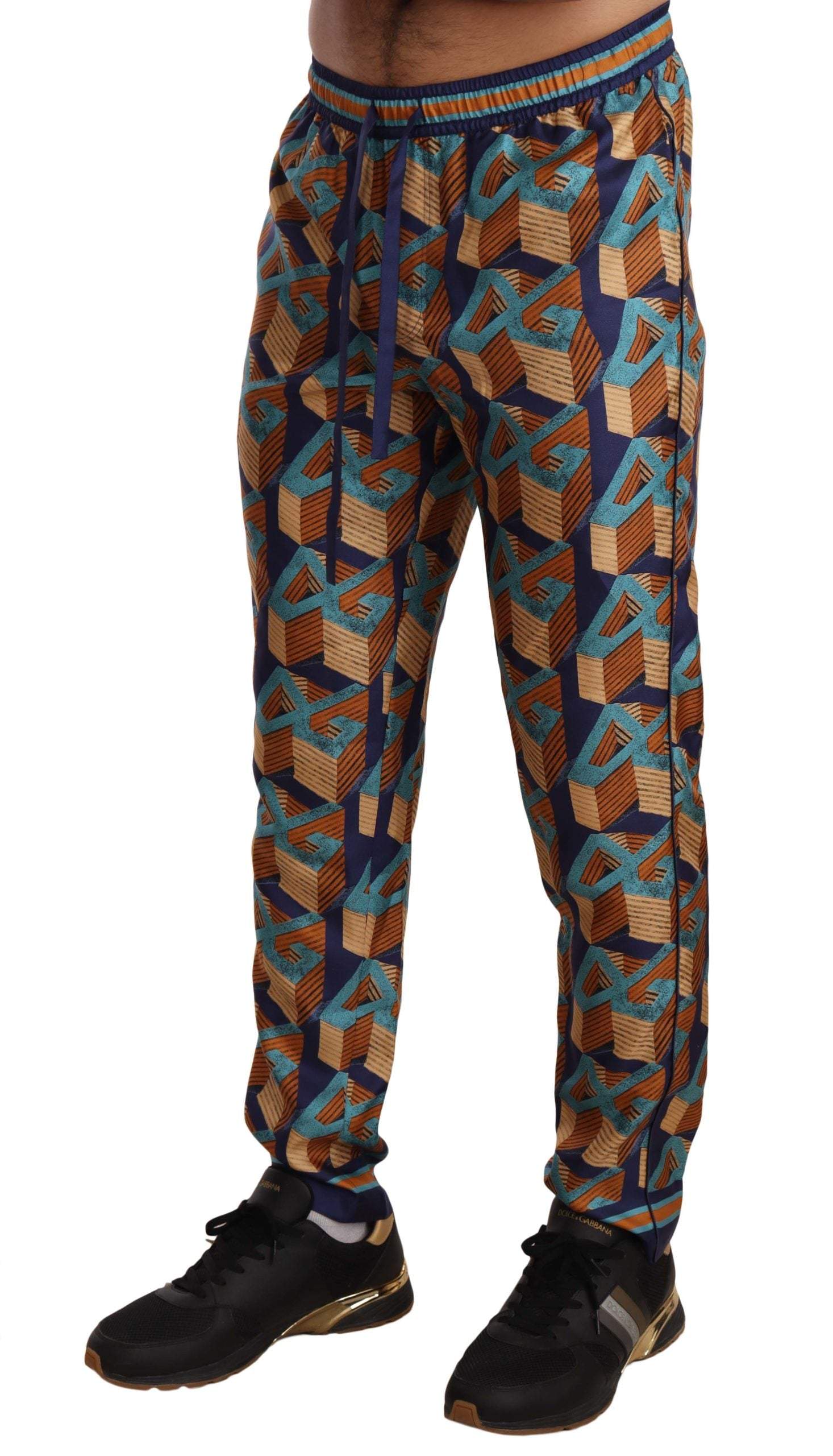 Dolce & Gabbana Multicolor Dg Mania Joggers Sweatpants