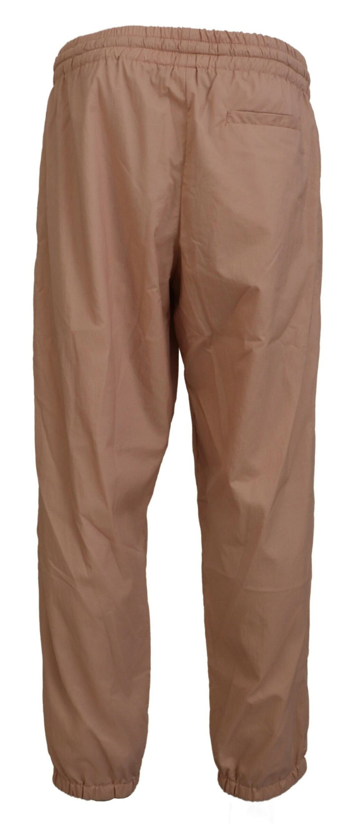 Dolce & Gabbana Peach Solid Men Sweatpants Pants