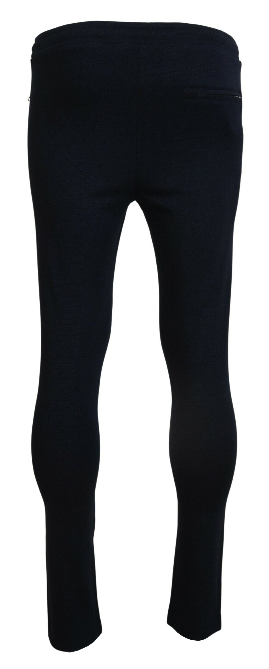 Blue Mens Sport Cotton Sweatpants Pants