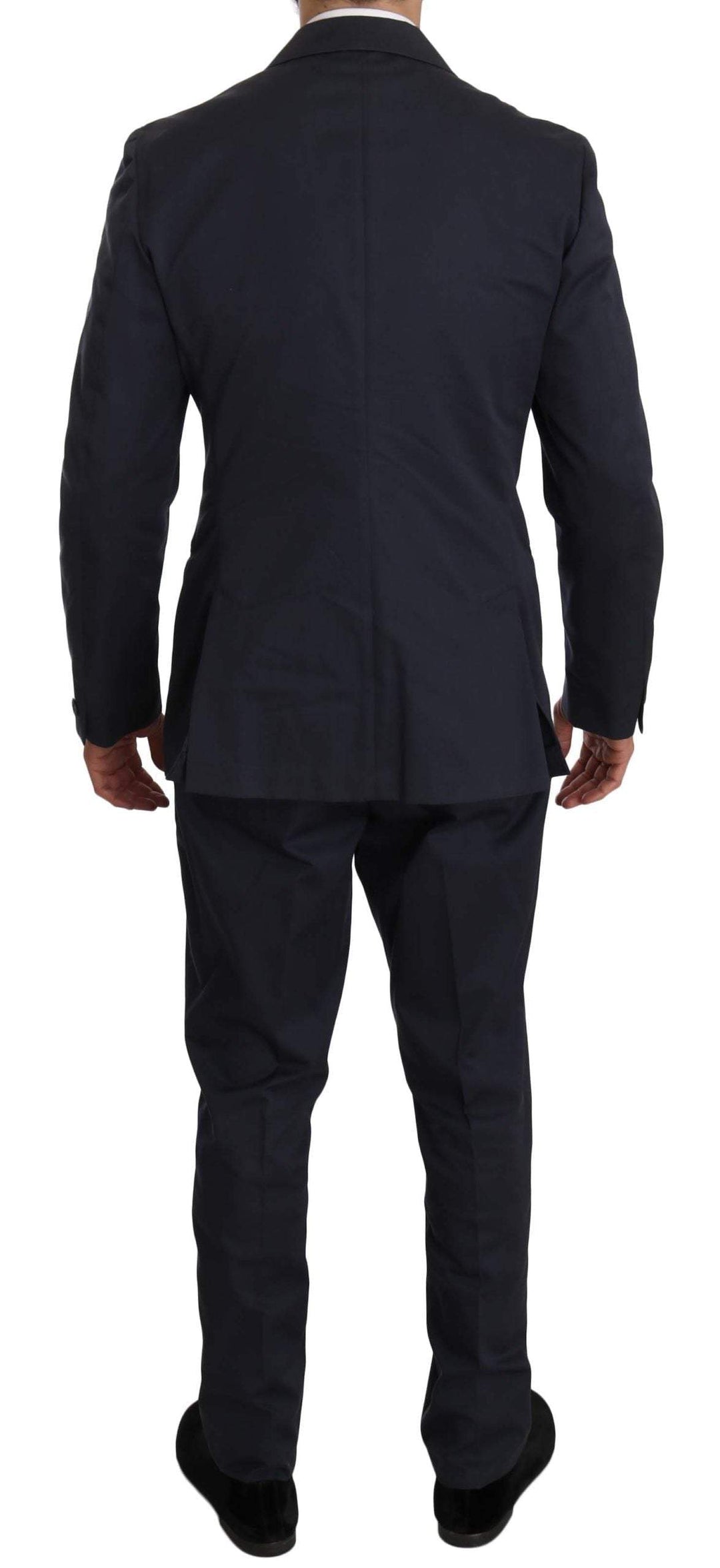 Romeo Gigli Two Piece 3 Button Cotton  Solid Suit #men, Blue, Catch, feed-agegroup-adult, feed-color-blue, feed-gender-male, feed-size-IT50 | L, Gender_Men, IT50 | L, Kogan, Men - New Arrivals, Romeo Gigli, Suits - Men - Clothing at SEYMAYKA