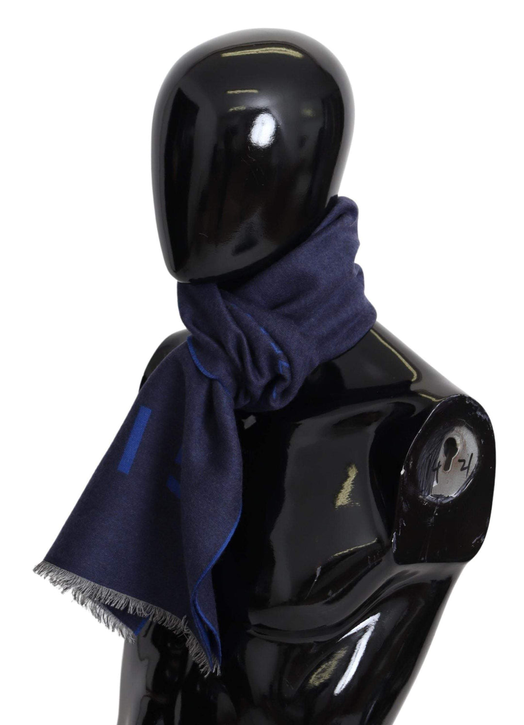 GIVENCHY Blue Wool Unisex Winter Warm  Scarf Wrap Shawl #women, Accessories - New Arrivals, Blue, feed-agegroup-adult, feed-color-blue, feed-gender-female, feed-size-58 cm|M, feed-size-OS, Gender_Women, GIVENCHY, Scarves - Men - Accessories, Scarves - Women - Accessories at SEYMAYKA