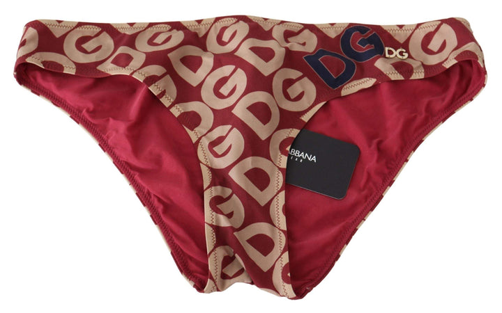 Dolce & Gabbana Multicolor DG Logo Print Bottom Beachwear Bikini Swimsuit #women, Dolce & Gabbana, feed-agegroup-adult, feed-color-multicolor, feed-gender-female, IT2 | S, Multicolor, Swimwear - Women - Clothing, Women - New Arrivals at SEYMAYKA