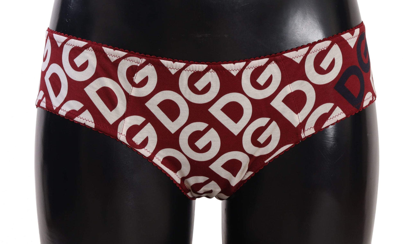 Dolce & Gabbana Multicolor DG Logo Print Slip Bottom Underwear Dolce & Gabbana, feed-1, IT1 | XS, IT2 | S, IT3 | M, IT4 | L, IT5 | XL, Multicolor, Swimwear - Women - Clothing at SEYMAYKA