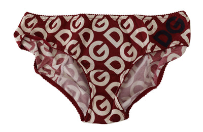 Dolce & Gabbana Multicolor DG Logo Print Slip Bottom Underwear Dolce & Gabbana, feed-1, IT1 | XS, IT2 | S, IT3 | M, IT4 | L, IT5 | XL, Multicolor, Swimwear - Women - Clothing at SEYMAYKA