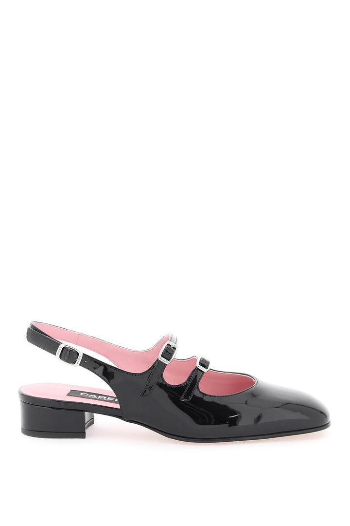 Carel patent leather pêche slingback mary jane-0