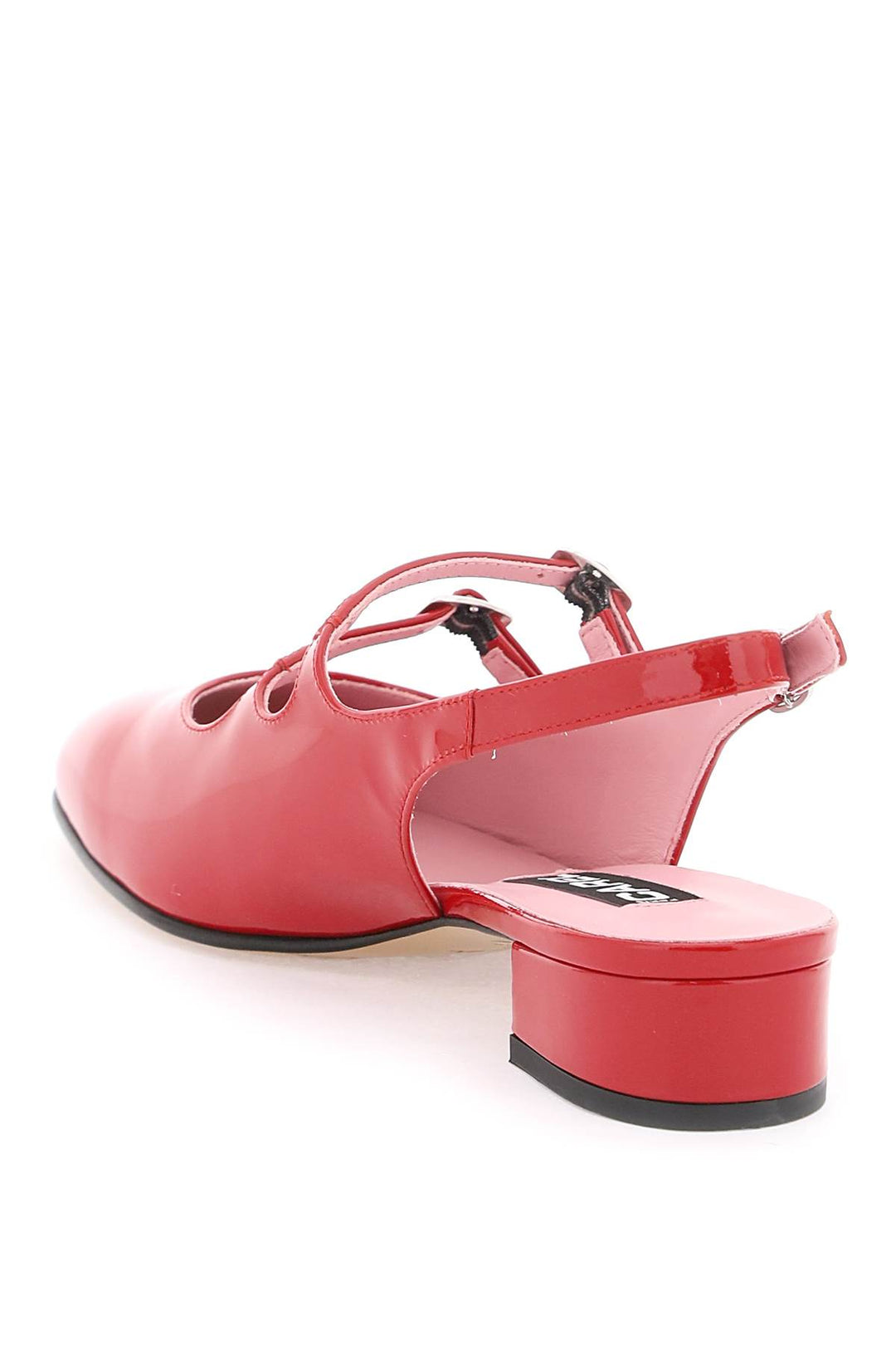 Carel patent leather pêche slingback mary jane-2