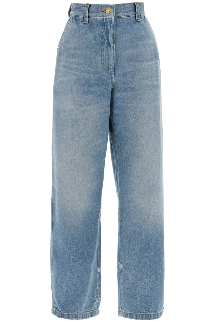 Palm angels wide leg jeans-0