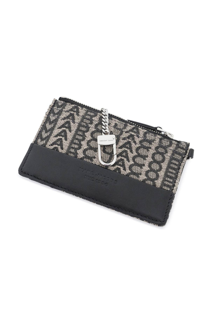 Marc jacobs the monogram top zip wristlet wallet-1