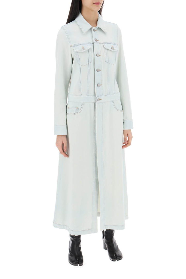 Mm6 maison margiela lightweight denim coat-1