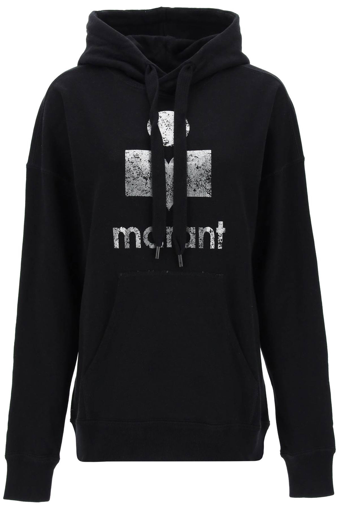 Isabel marant etoile mansel sweatshirt with metallic logo-0