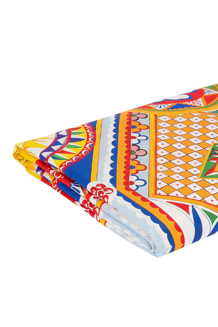 Dolce & gabbana printed silk quilted blanket-2