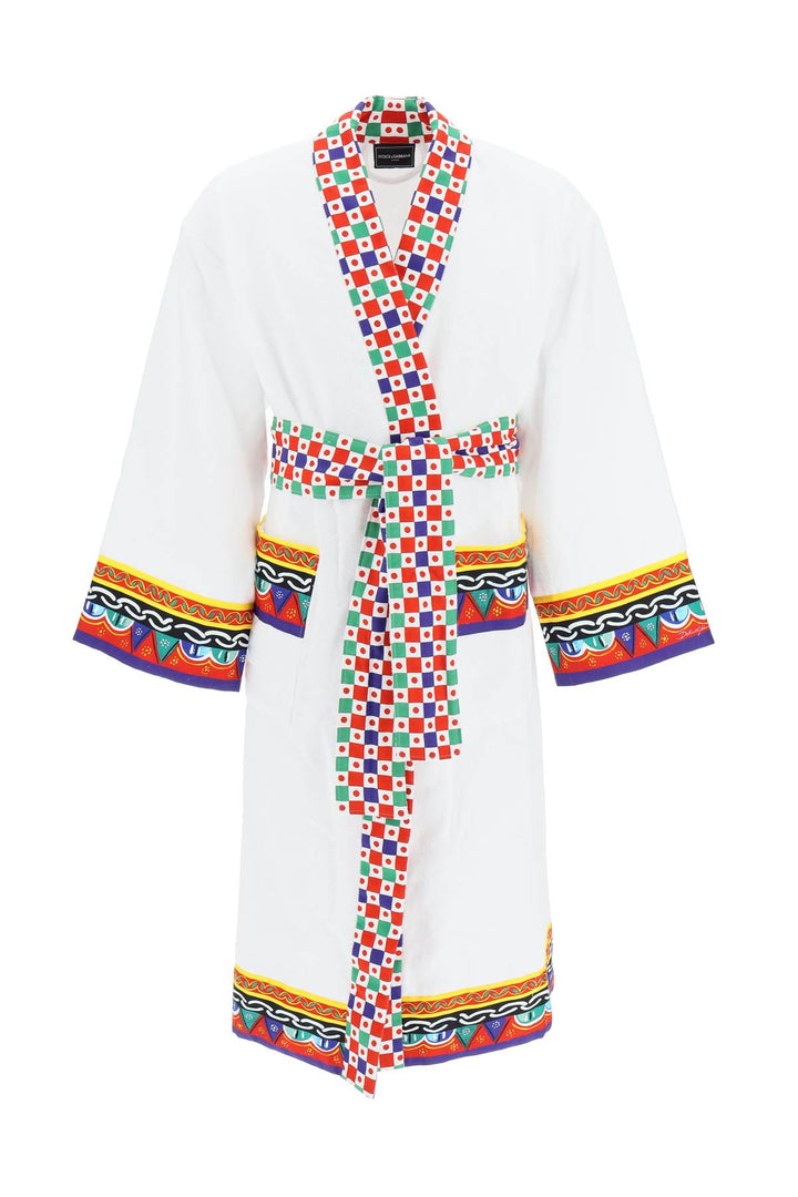 Dolce & gabbana 'carretto' bathrobe-0