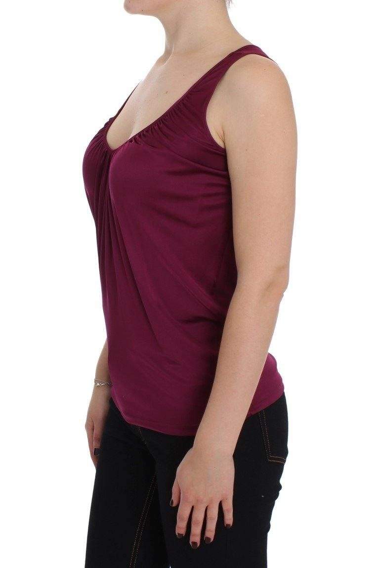 PLEIN SUD Purple Sleeveless Top Blouse #women, Catch, feed-agegroup-adult, feed-color-purple, feed-gender-female, feed-size-IT40 | XS, Gender_Women, IT40 | XS, Kogan, PLEIN SUD, Purple, Tops & T-Shirts - Women - Clothing at SEYMAYKA