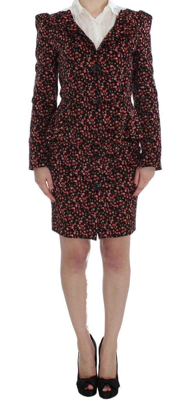 BENCIVENGA  Multicolor Floral Suit #women, BENCIVENGA, Catch, feed-agegroup-adult, feed-color-multicolor, feed-gender-female, feed-size-L, Gender_Women, Kogan, L, Multicolor, Skirts - Women - Clothing, Suits & Blazers - Women - Clothing at SEYMAYKA