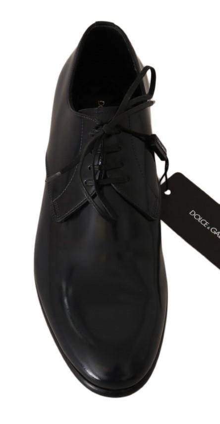 Dolce & Gabbana  Blue Leather Polished Dress Derby Shoes #men, Blue, Brand_Dolce & Gabbana, Catch, Category_Shoes, Dolce & Gabbana, EU39.5/US6.5, EU39/US6, EU40.5/US7.5, EU40/US7, feed-agegroup-adult, feed-color-blue, feed-gender-male, feed-size-US6, feed-size-US6.5, feed-size-US7, Formal - Men - Shoes, Gender_Men, Kogan, Shoes - New Arrivals at SEYMAYKA