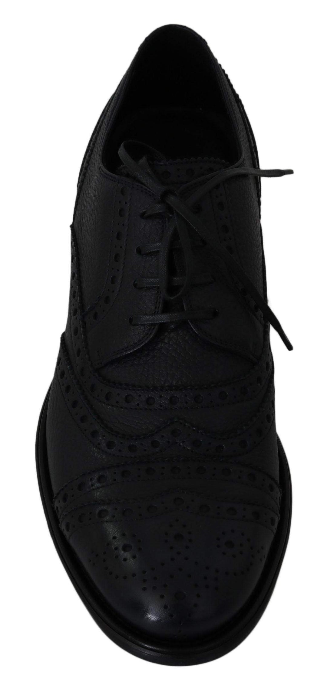 Dolce & Gabbana  Blue Leather Wingtip Oxford Dress  Shoes #men, Blue, Brand_Dolce & Gabbana, Catch, Category_Shoes, Dolce & Gabbana, EU39/US6, EU40/US7, EU41/US8, EU42/US12, EU43/US10, EU45/US12, feed-agegroup-adult, feed-color-blue, feed-gender-male, feed-size-US10, feed-size-US12, feed-size-US6, feed-size-US7, feed-size-US8, Formal - Men - Shoes, Gender_Men, Kogan, Shoes - New Arrivals at SEYMAYKA