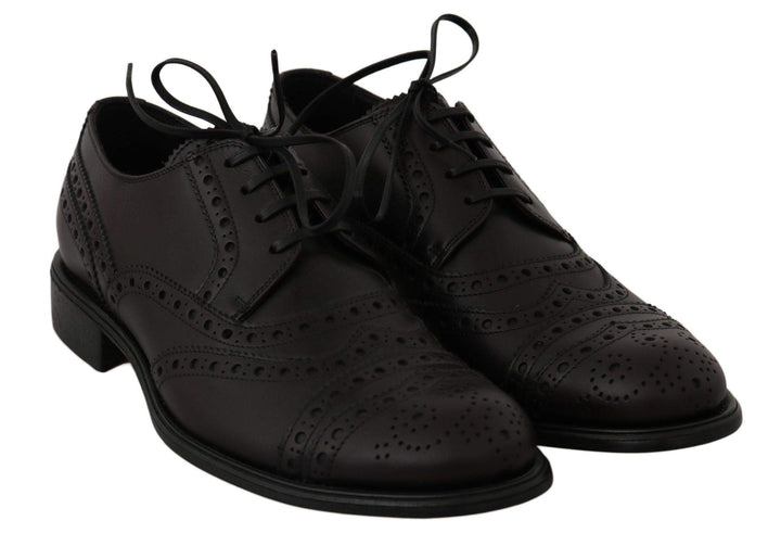 Dolce & Gabbana  Black Leather Wingtip Oxford Dress  Shoes #men, Bordeaux, Brand_Dolce & Gabbana, Catch, Category_Shoes, Dolce & Gabbana, EU39/US6, EU40/US7, feed-agegroup-adult, feed-color-bordeaux, feed-gender-male, feed-size-US6, feed-size-US7, Formal - Men - Shoes, Gender_Men, Kogan, Shoes - New Arrivals at SEYMAYKA