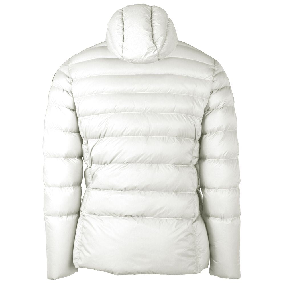 Centogrammi White Nylon Jackets & Coat