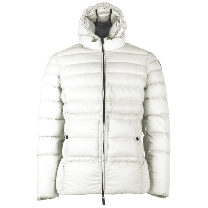 Centogrammi White Nylon Jackets & Coat